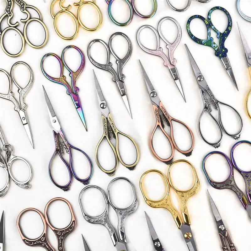 Vintage Edelstahlschere – Für Schneider & Stickerei