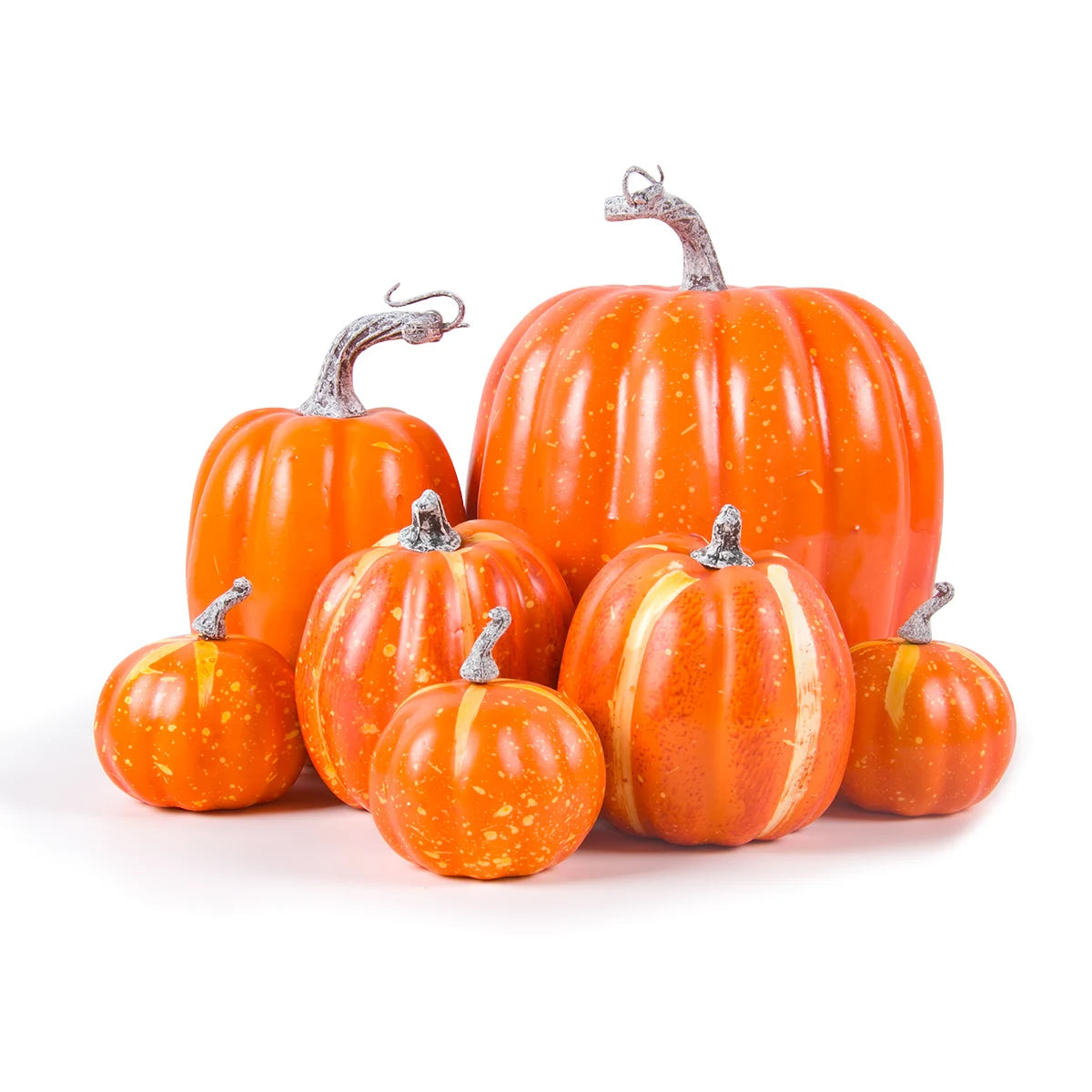 Künstliche Schaum Kürbisse – PE Material – DIY Halloween Deko