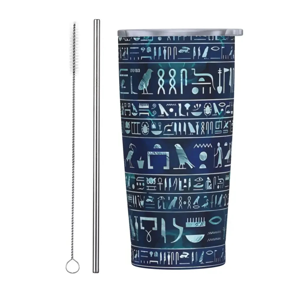 Edelstahlbecher – Kupferkunst Design – Isolierter Becher