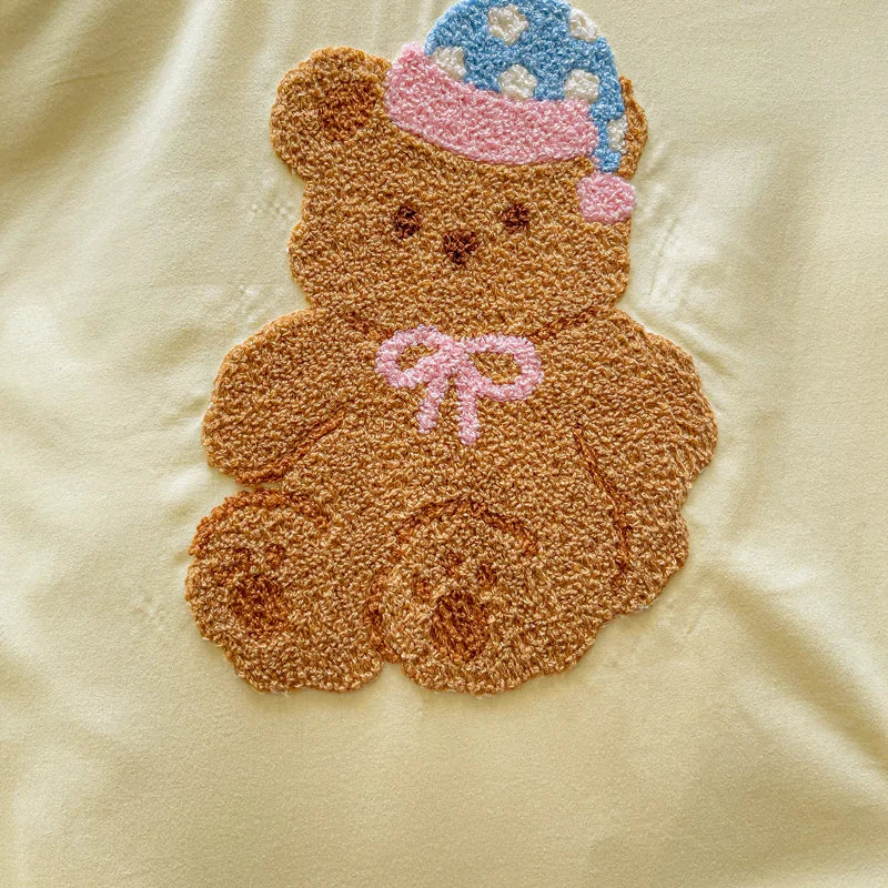 Niedliches Baumwoll-Bettwäsche-Set – Cartoon-Stil – Für Kinder 1.5m/1.8m/2.0m