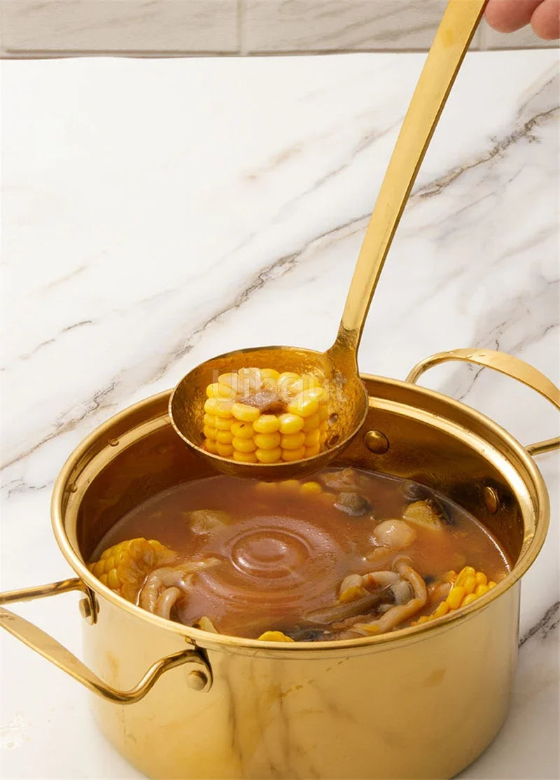 Goldener Besteckhalter – Edelstahl – Küchenerlebnis