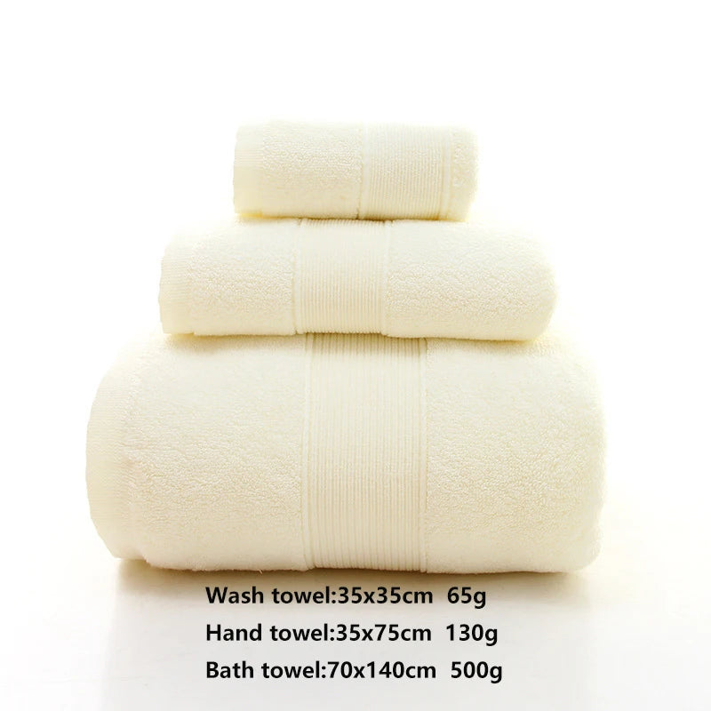 Baumwollhandtuch Set – 100% Baumwolle – Bad-Essentials