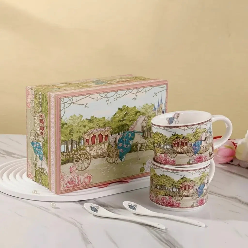 Kaffeetasse aus Feinporzellan – Prairie Chic Mit Ergonomischem Griff