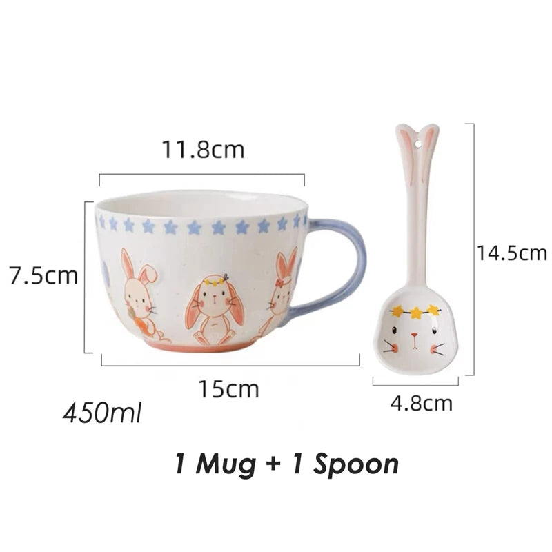 Keramik Osterhasen Teekanne – Porzellan Hasen Motiv