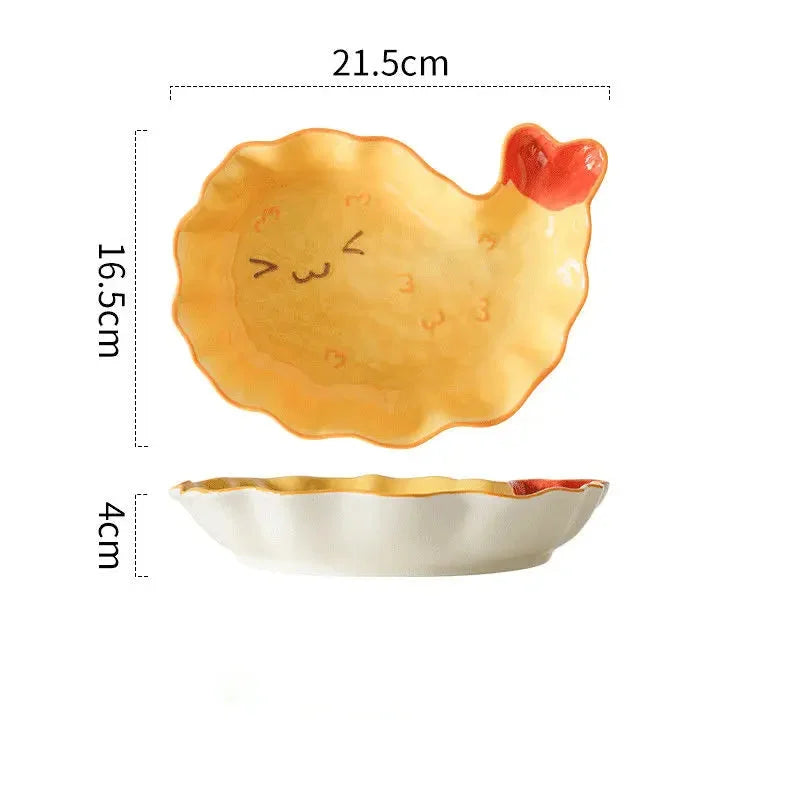 Keramik Schale – Cartoon Design 5.5-Zoll