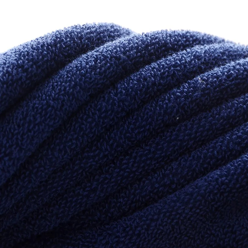 Baumwollhandtuch-Set – Geometrisches Design – Schnell trocknend 3-tlg