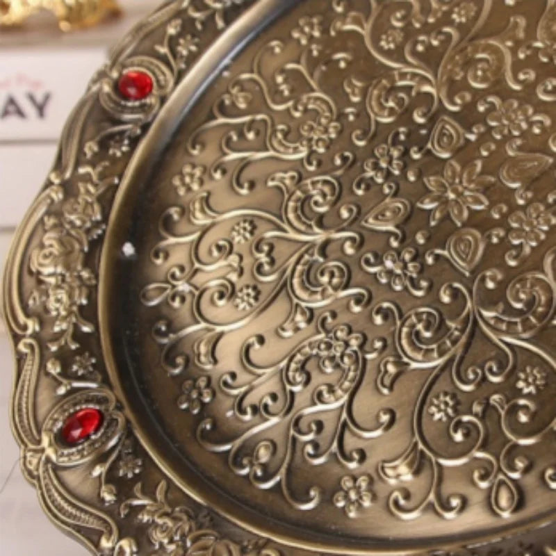 Europäisches Weinset – Vintage-Legierungsdesign – Wohnzimmer