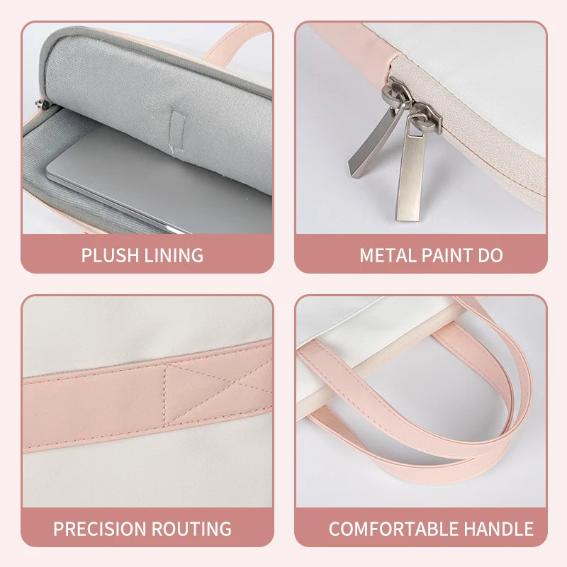 Laptop Tasche PU - Multifunktional 12-17" - Wasserdicht