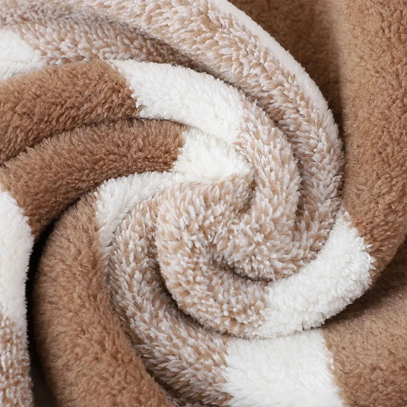 Gestreiftes Handtuchset – Schnell trocknend – Badezimmer