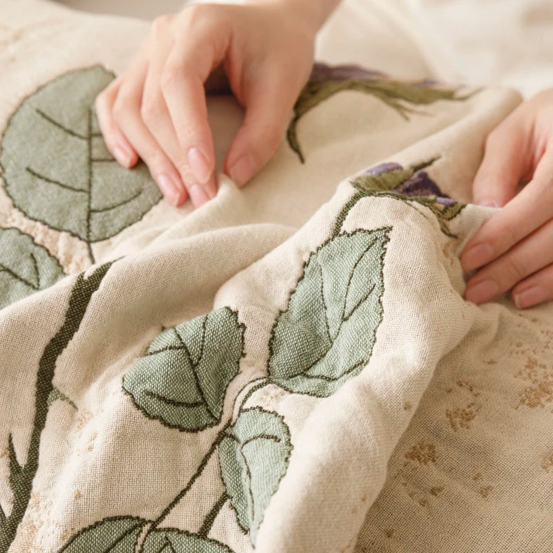 Mode-Kissenbezug – Jacquard Polyester, 52x75cm