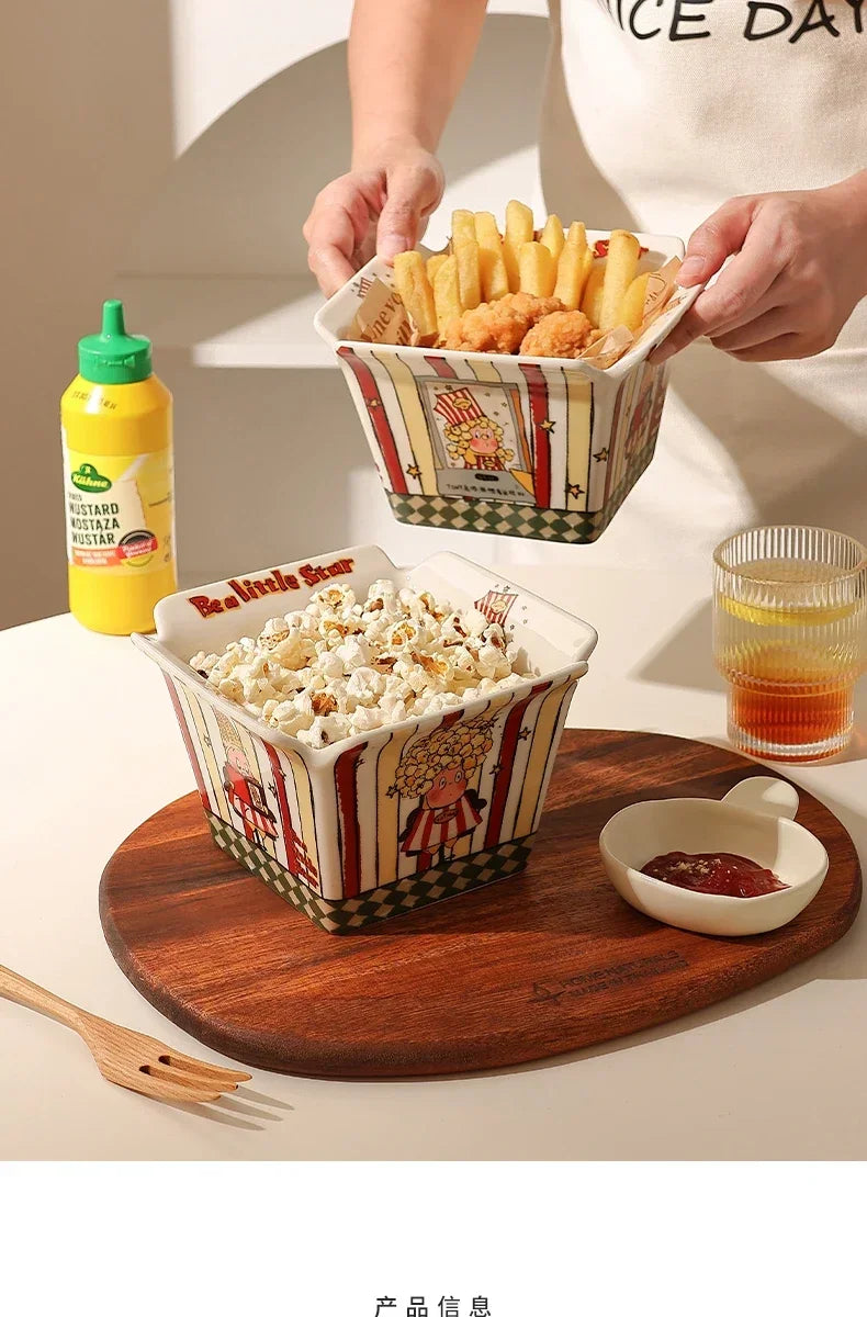 Keramik Snackschüssel – Süsses Frucht-Design