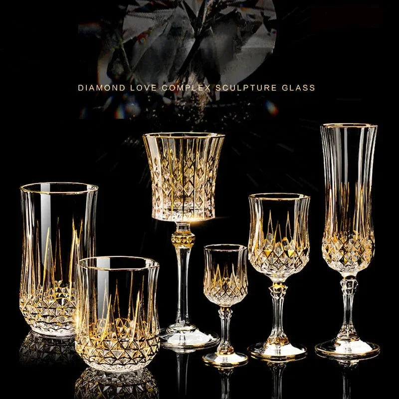 Luxus Whiskyglas – Kristall-Diamant – Elegantes Design