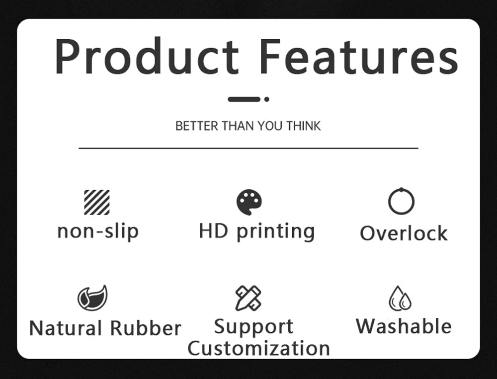 Grosses Anime-Schreibtischmatte – Rutschfestes Gummi – Anpassbare Grösse