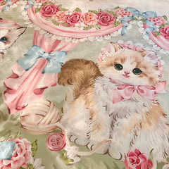 Baumwoll-Bettwäsche – Prinzessin-Stil – Twin, Queen, Double