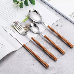 Besteckset – Koreanisch Edelstahl – Umweltfreundlich