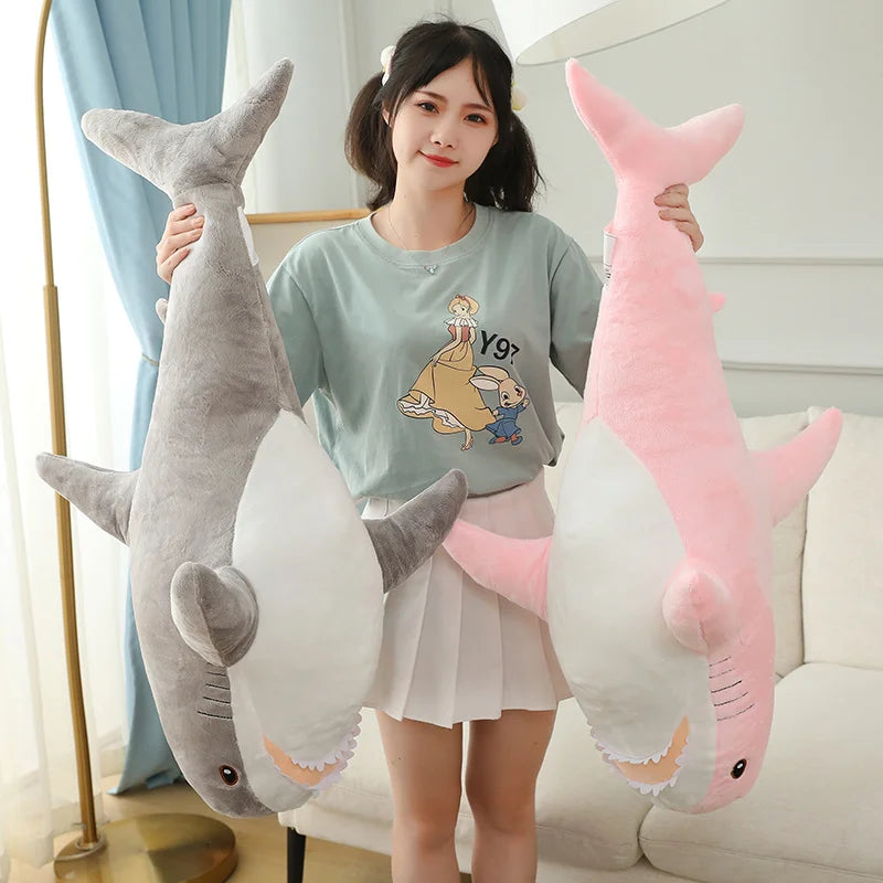 Simulierter Haifisch Plüsch – Superweiche Baumwolle – 15-140cm