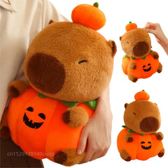 Capybara Plüschtier – Baumwoll Halloween Kissen – 25-60cm