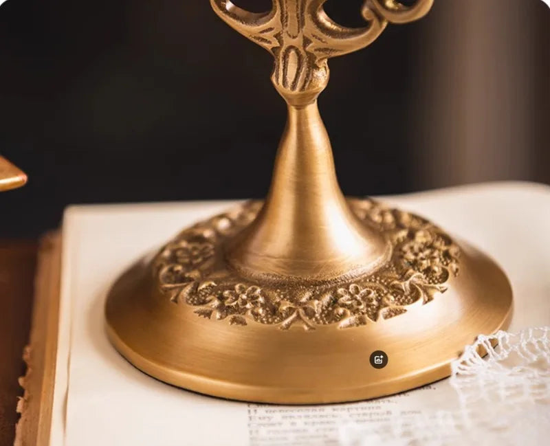 Schminkspiegel – Vintage Messing Design – Europäischer Stil