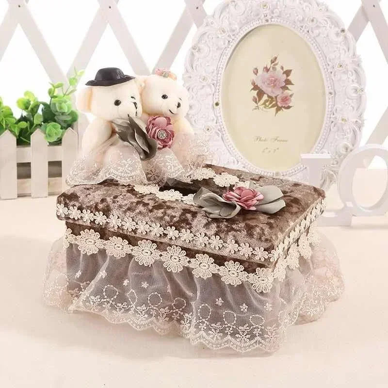 Multifunktions-Aufbewahrungskorb – Europäischer Stil – 29x18x14cm