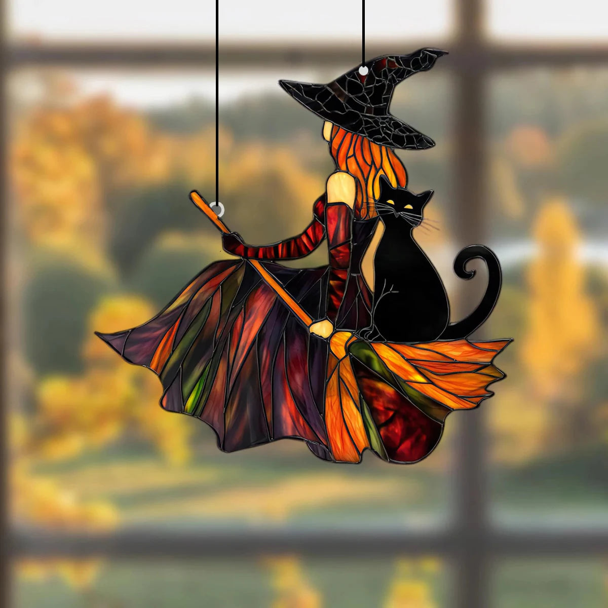 Halloween Sonnenfänger – Gotisches Design – Raumdeko