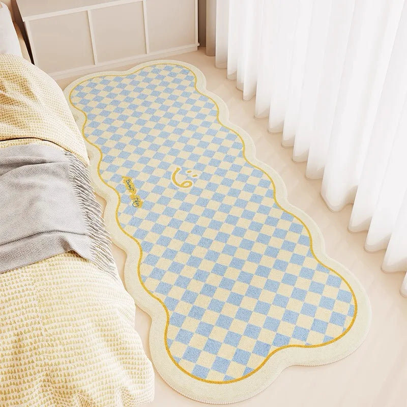 Luxusteppich aus Kunstwolle – Kaschmir Haptik – 80X200CM