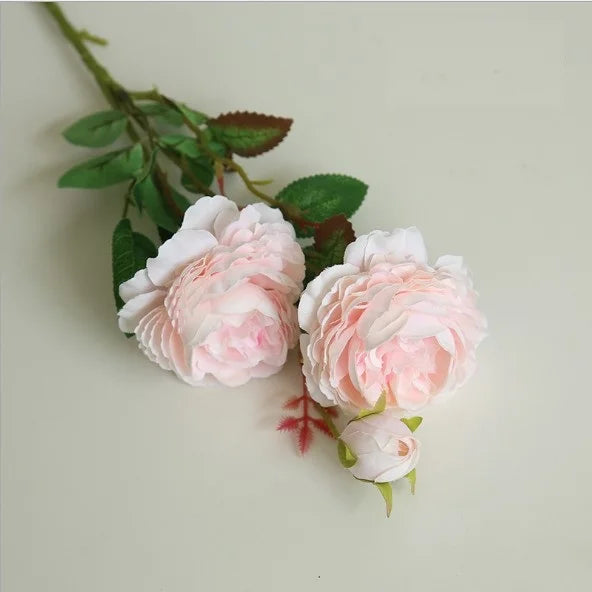 Künstliche Rose – Seidendesign – 60 cm Innenbereich