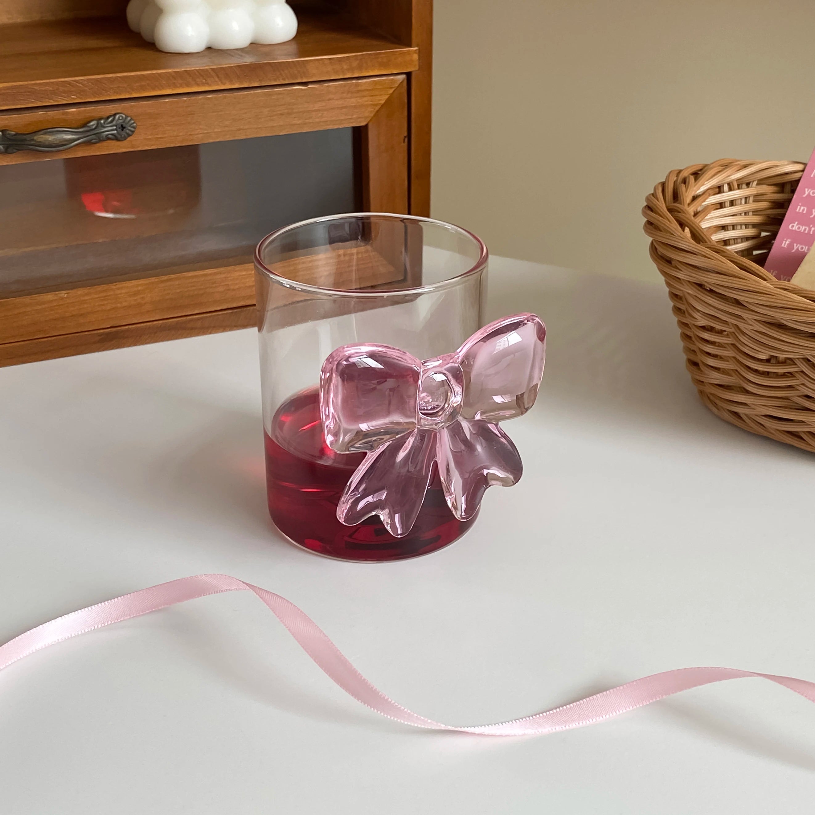 Glas Bow Tie Becher – Handgemacht & Einfach – 301-400ml