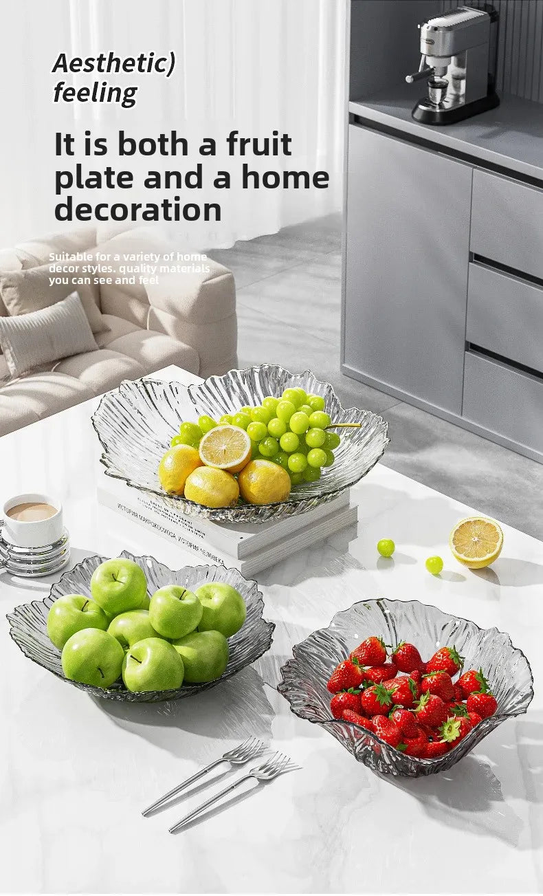 Fruchtschale – Transparentes PET – Vielseitig & Stilvoll