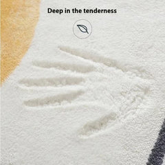 Luxusteppich aus Kunstwolle – Kaschmir Haptik – 80X200CM