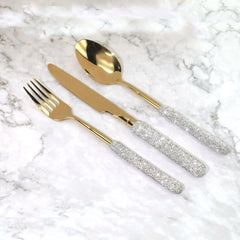 Luxus Besteckset – Edelstahl – Zuhause & Events