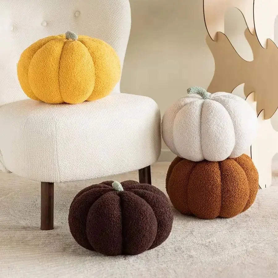 Kürbis Plüschkissen – Pastoral 100% Polyester – 28 cm