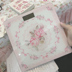 Pinke Körperwaage – Süsses Design – 26x26cm