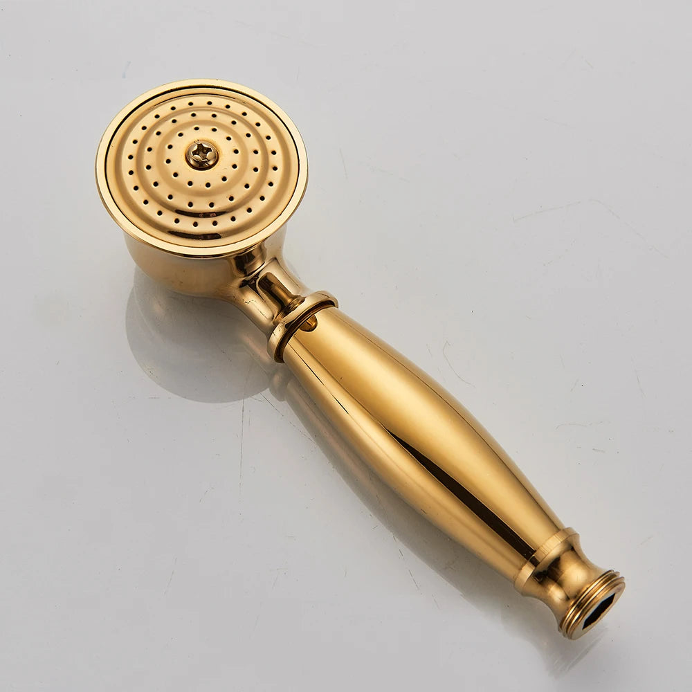 Luxus Duschkopf – Messing Design – Wasser Sparend