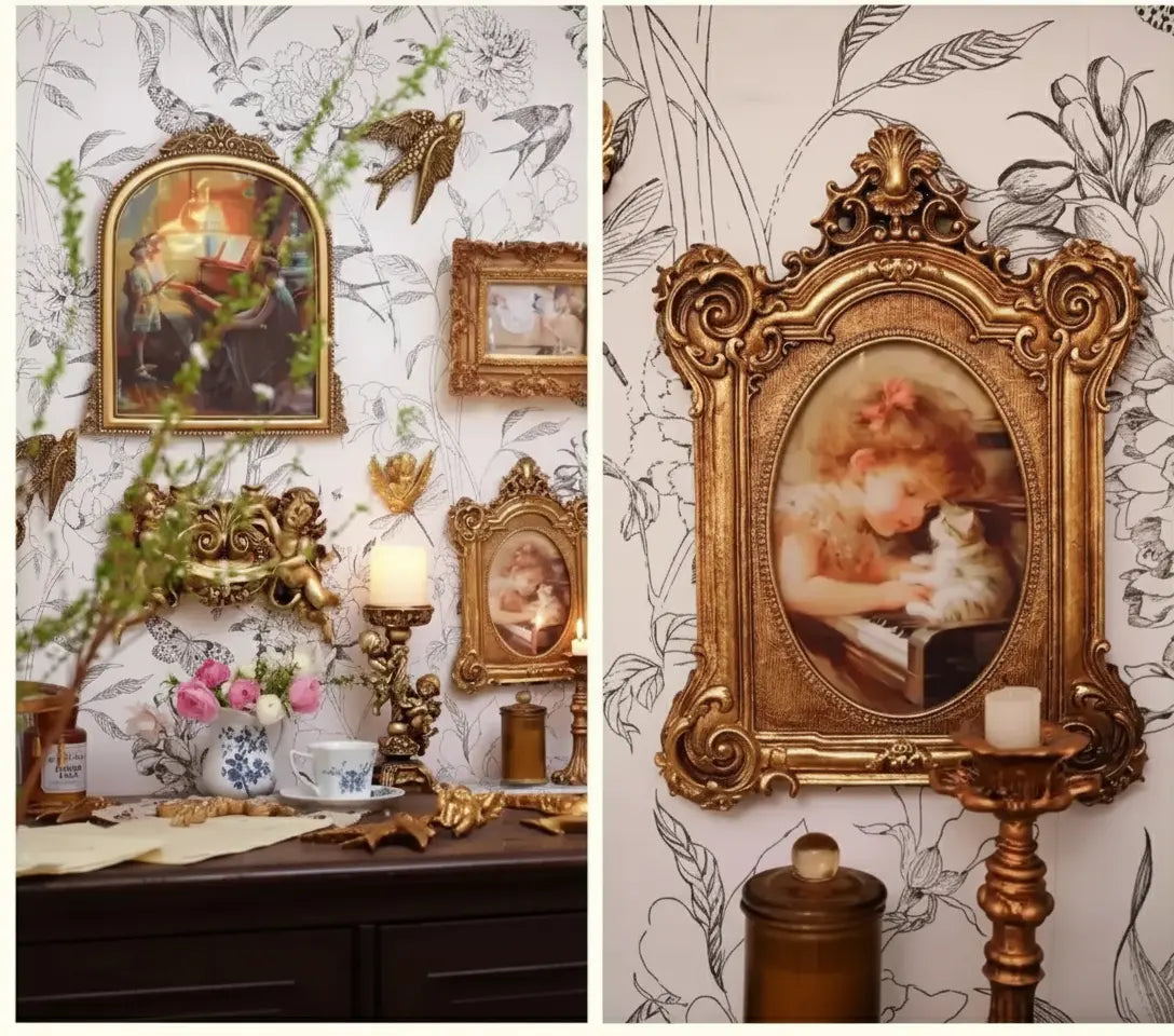 Mini Engelsfigur – Vintage Harz Deko