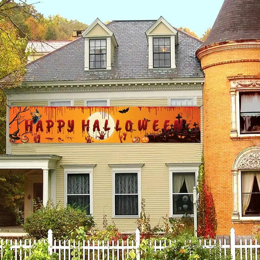 Halloween-Banner – Stoffdesign – 250x48cm