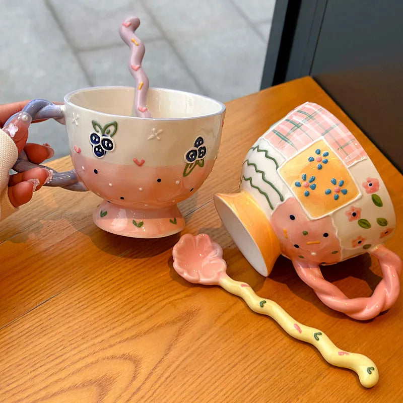 [Anime-Becher] – Keramik/Karton Design – 400ml Volumen