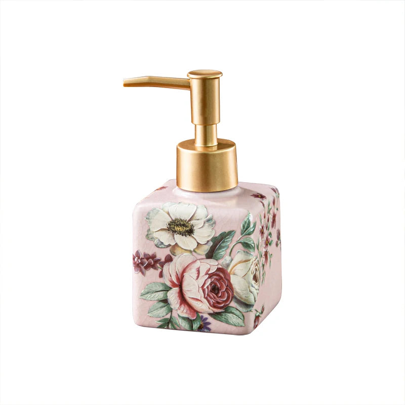 Keramik Seifenspender – Elegantes Design - 200ML Fassungsvermögen