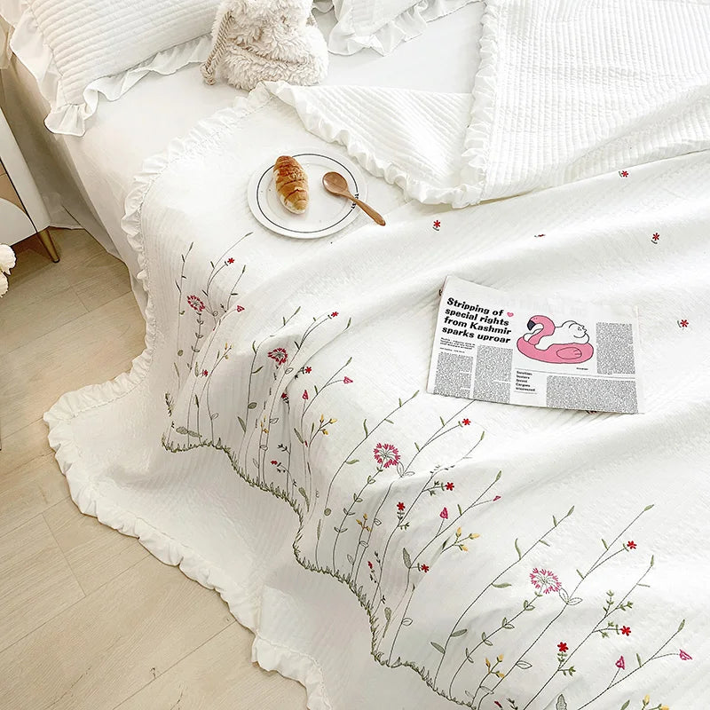 Quilt Bettwäsche – Koreanischer Prinzessinnen Stil – Sommer Komfort