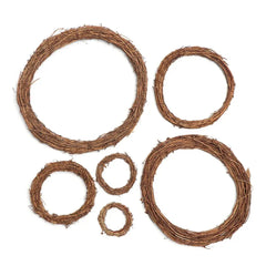 Rattan Kranz - Naturdesign - Verschiedene Durchmesser
