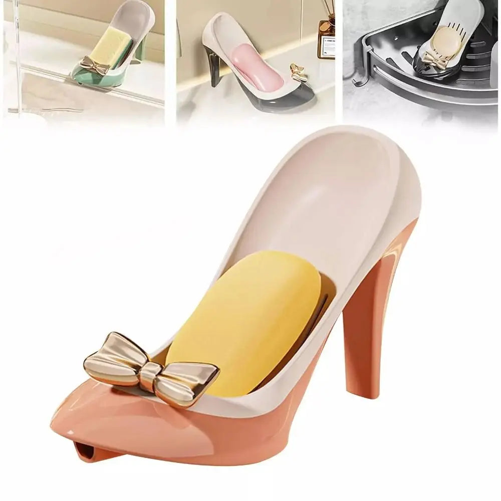 Seifenschale in High Heels – Kreatives Design – 14.2 x 9.8 x 8 cm