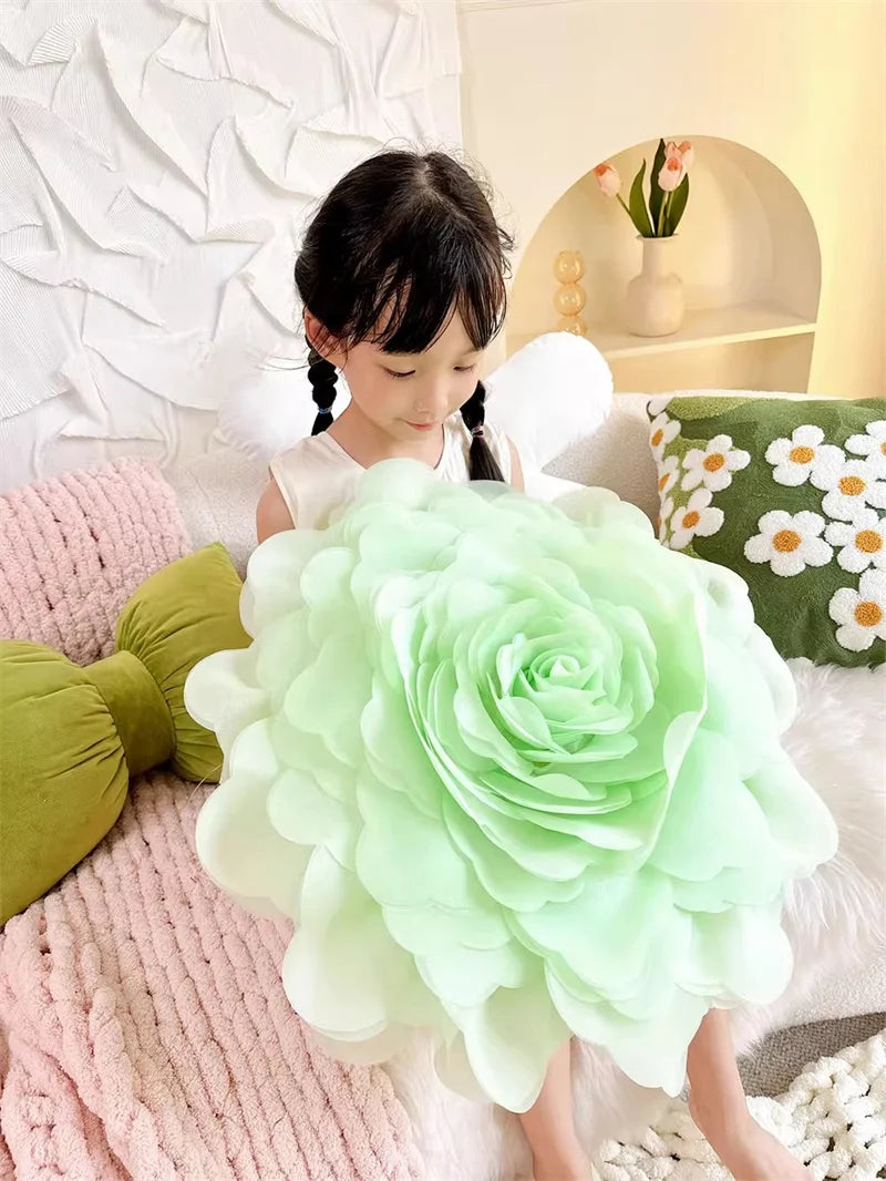 Kissenbezug – Nordisch Moosgrün – 30x50cm, Handgefertigt