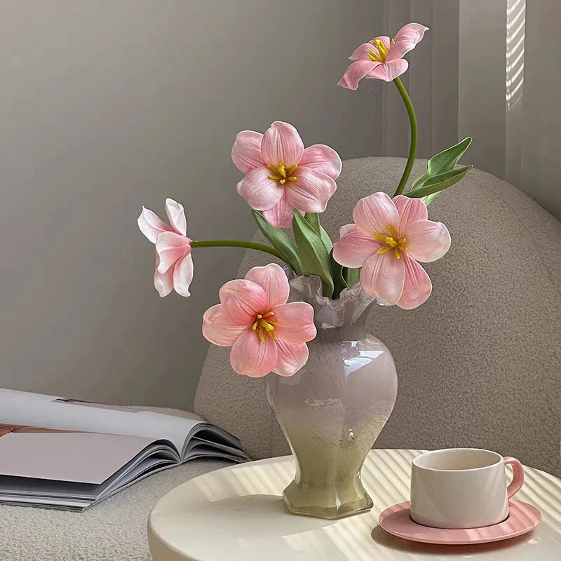 Künstliche Blume – Retro Seide Design – 49 cm Deko