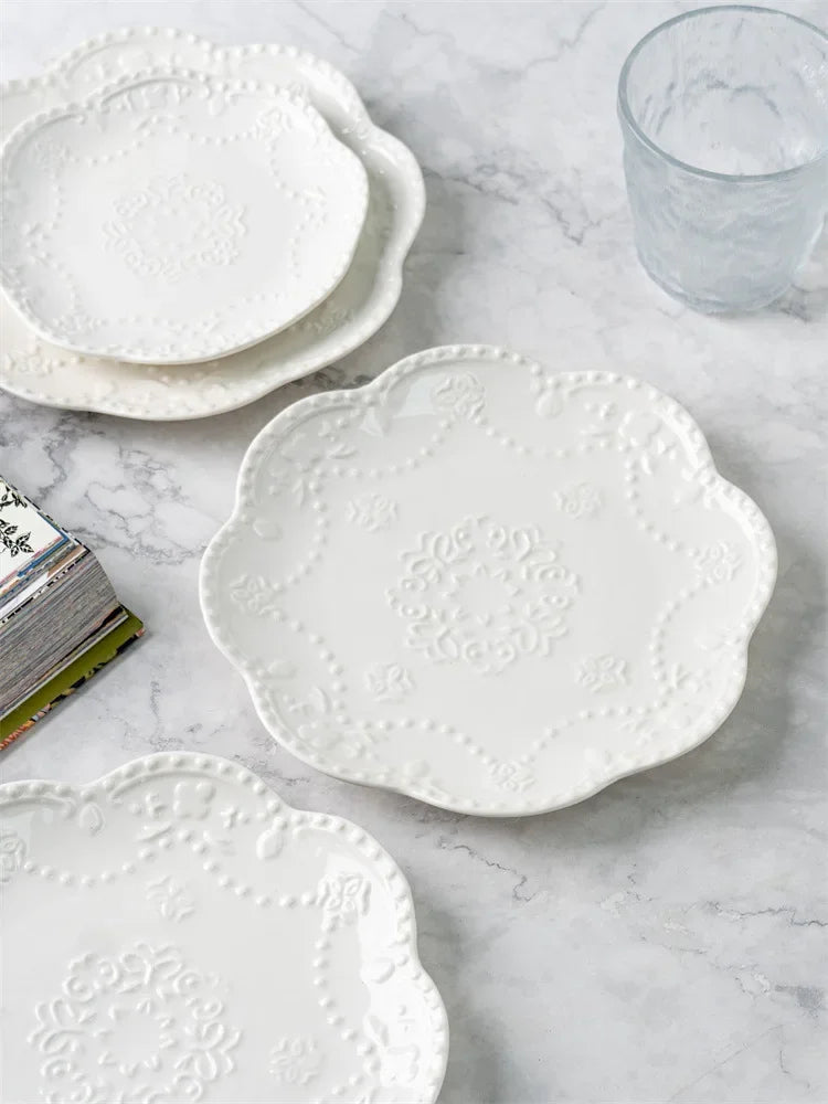 Keramikteller - Nordisches Design - Mikrowellengeeignet