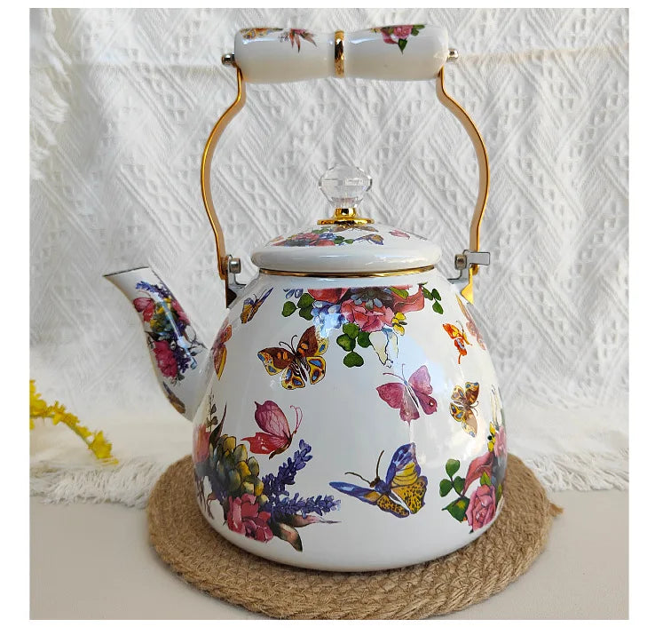 Emaille Kessel – Leichter Luxus – 2.8 Liter