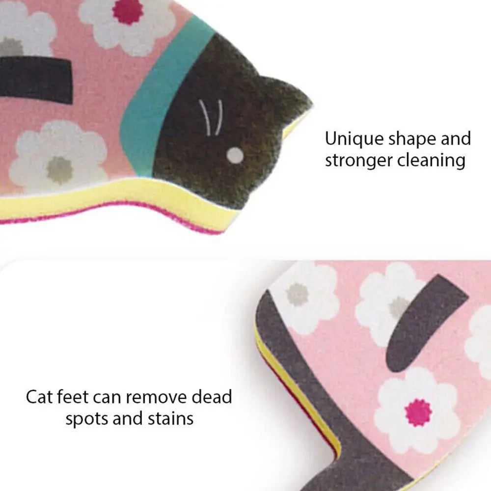 Katzenpfoten Spülschwamm – Öko Vliesstoff