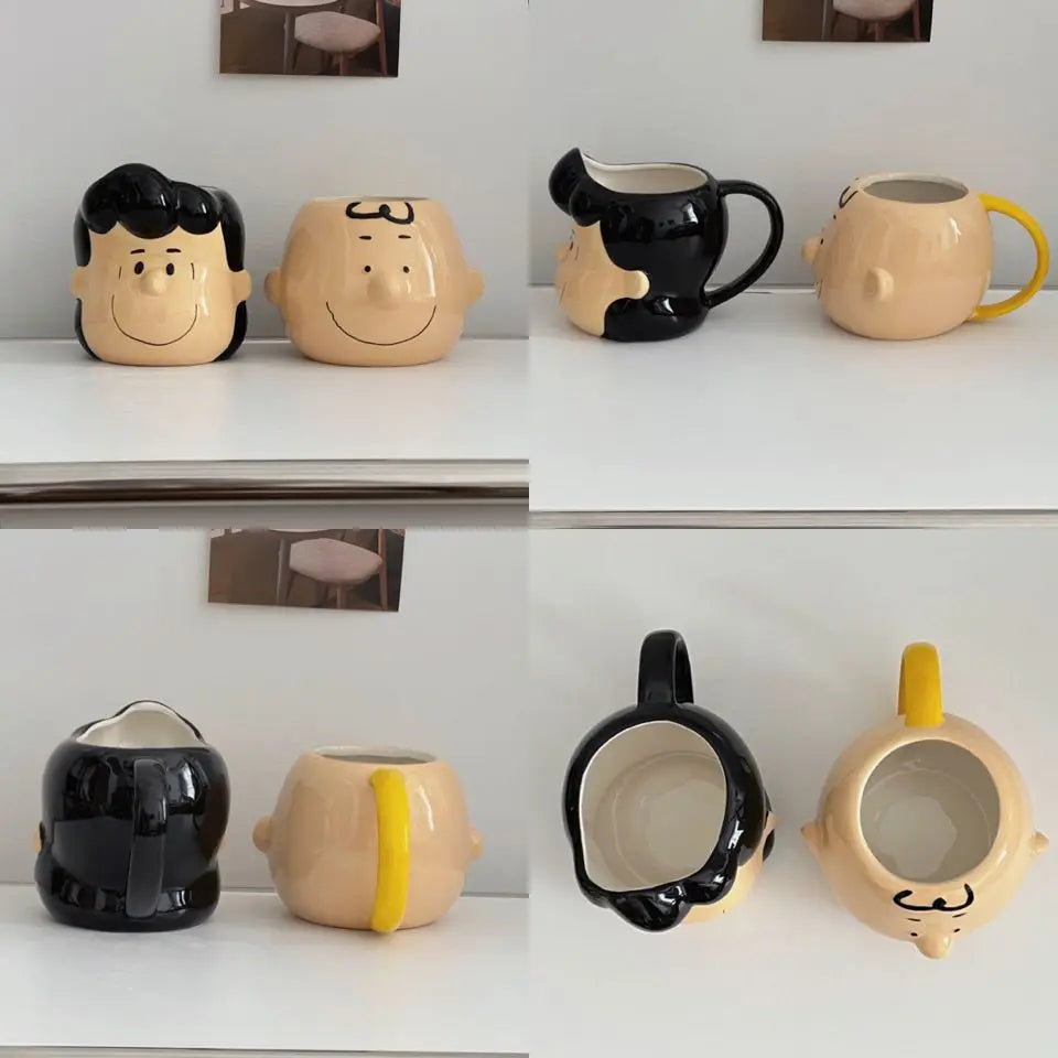 Keramik Snoopy Tasse – Kawaii Cartoon Design 400-500ml