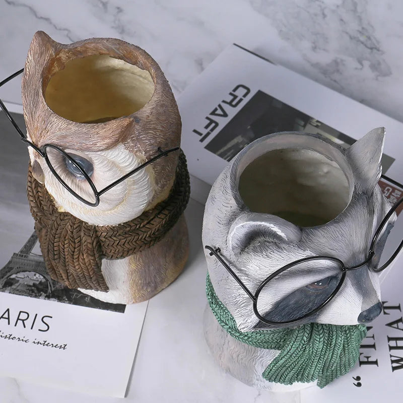 Tier-Vasen aus Resin – Verspielte Deko für Zuhause