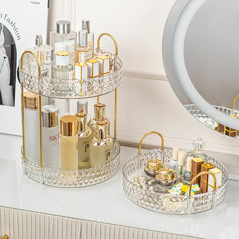 Drehbarer Organizer – Diamantmuster – Wohnzimmer