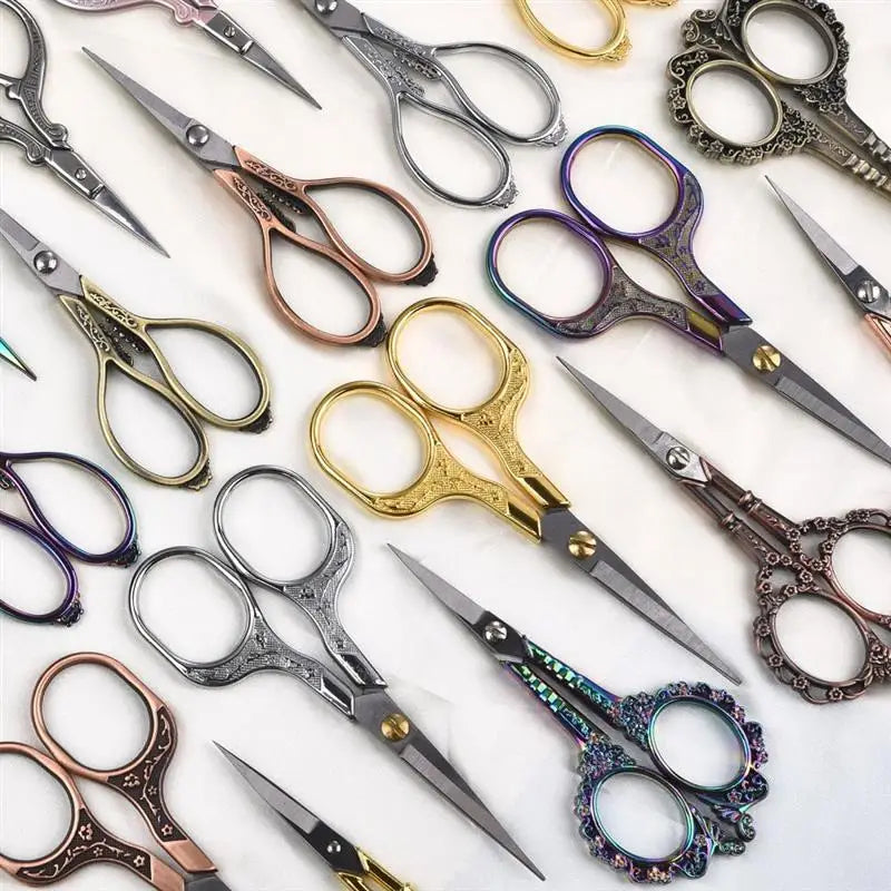 Vintage Edelstahlschere – Für Schneider & Stickerei