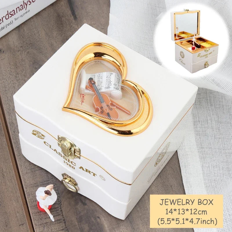 Vintage Spieluhr – Retro Stil – Handgekurbelte